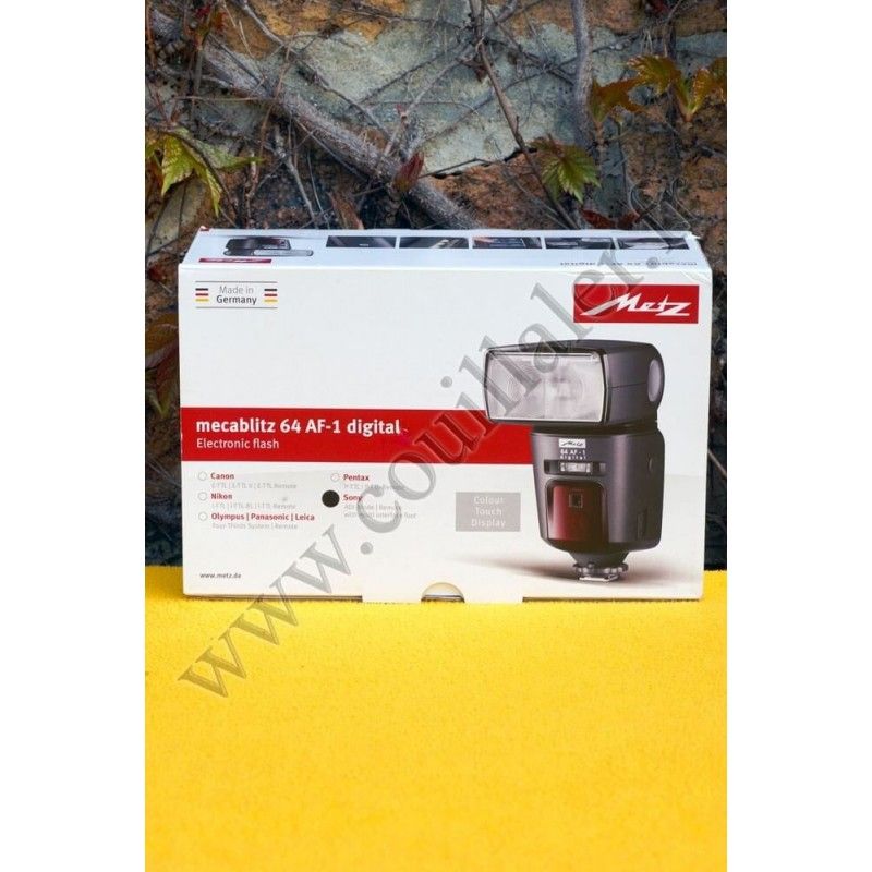 Flash Cobra Metz 64 AF-1 - Video LED - Sony MIS Multi-Interface Shoe - Diffuser wide-angle - Metz 64 AF-1 Flash Cobra Metz 64 AF-1 - Video LED - Sony MIS Multi-Interface Shoe - Diffuser wide-angle - Metz 64 AF-1