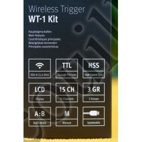 Wireless Flash trigger Metz WT-1 Kit Sony - Sony MIS Multi-Interface - TTL - Metz WT-1 Kit Sony