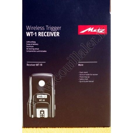 Récepteur Metz WT-1R Sony - Déclenchement flash sans-fil - Pour Transmetteur Metz WT-1T - Metz WT-1R Sony