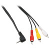 Audio-Video Cable Pearstone MAVC-106 - Minijack-RCA - Sony VMC-20FR - Pearstone MAVC-106