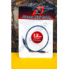 Audio Cable Pearstone MMSA-101.5B - Minijack 3.5mm TRS - 1.5ft - Microphone extension male-male - Pearstone MMSA-101.5B