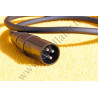 Pearstone PM-01.5R - Angled XLR Audio Cable Male-Female 3-Pin - Pearstone PM-01.5R