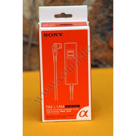 Wired Remote Sony RM-L1AM - Shutter trigger for Sony Minolta Accessory Remote Socket - Sony RM-L1AM