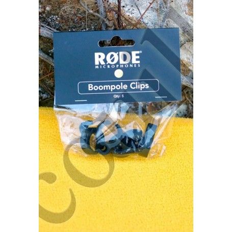Pince Rode Boompole Clips - Fixation Câble microphone sur Perche - Rode Boompole Clips