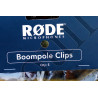 Pince Rode Boompole Clips - Fixation Câble microphone sur Perche - Rode Boompole Clips