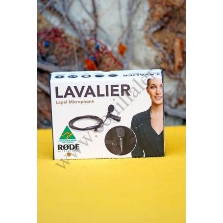 Microphone Cravate Rode Lavalier - Micon Câble 1.2m - Bonnette anti-vent - Rode Lavalier