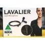 Microphone Cravate Rode Lavalier - Micon Câble 1.2m - Bonnette anti-vent - Rode Lavalier