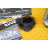 Tie Microphone Rode Lavalier - Micon Cable 1.2m - Windshield fur and foam - Rode Lavalier