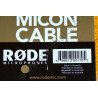 Rode Micon Cable Black 1.2m - Microphone Røde extension - Rode Micon Cable Black 1.2m