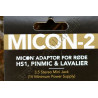 Adaptateur Rode Micon-2 - Microphone Micon vers Minijack 3.5mm TRS - HS1, HS2, PinMic, Lavalier - Rode Micon-2