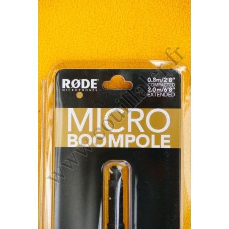 Perche téléscopique Rode Micro Boompole pour Microphone - Rode Micro Boompole