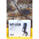 Microphone Rode NT-USB - Table Tripod Stand, Studio - PodCast, Broadcast - Rode NT-USB