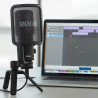 Microphone Rode NT-USB - Table Tripod Stand, Studio - PodCast, Broadcast - Rode NT-USB