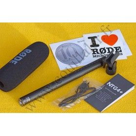 Microphone Rode NTG4+ - Røde Directional Mic - USB Battery Lithium - Rode NTG4+