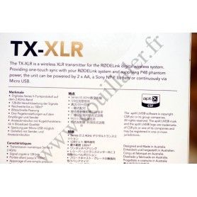 Kit Microphone Sans-Fil Rode Newsshooter Kit - Micro Main XLR - DSLR, Caméscope - Rode Newsshooter Kit