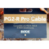 Câble XLR Rode PG2-R Pro Cable pour poignée Røde PG2-R - Adaptateur 3 broches mâle - femelle - Rode PG2-R Pro Cable