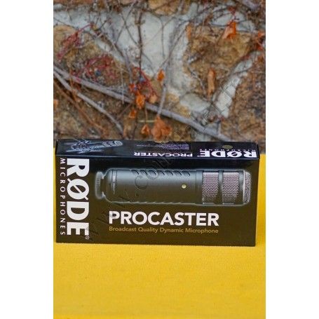 Microphone Rode Procaster - Radio, Video YouTube, BroadCast, VLog, PodCast - Rode Procaster