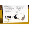 Câble Adaptateur Rode SC3 - MiniJack 3.5mm TRRS femelle vers TRS mâle - Microphone smartphone - Rode SC3