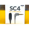 Adaptor cable Rode SC4 - MiniJack 3.5mm TRS female to TRRS male - Microphone smartphone - Rode SC4