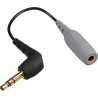 Adaptor cable Rode SC3 - MiniJack 3.5mm TRRS female to TRS male - Microphone smartphone - Rode SC3