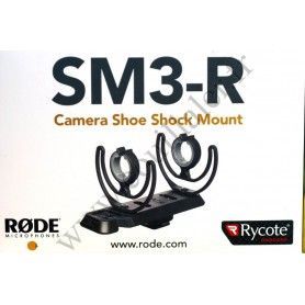 Support Microphone Rode SM3-R pour Røde M5, NT5, NT55, NTG1, NTG2, NTG3, NTG4 - Rode SM3-R