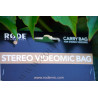 Pouch Rode Stereo VideoMic Bag - Microphone VideoMic Pro and Stereo Pro - Rode Stereo VideoMic Bag