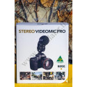 Microphone Rode Stereo VideoMic Pro - Røde DSLR Mic External - TRS Minijack 3.5mm - Rode Stereo VideoMic Pro