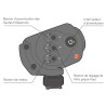 Microphone Rode Stereo VideoMic X - BroadCast XY Video - suspension Rycote - Rode Stereo VideoMic X