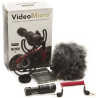 Petit microphone Rode VideoMicro - Appareil-photo DSLR, Caméscope - Bonnette Rycote - Minijack 3.5mm - Rode VideoMicro