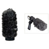 Bonnette anti-vent Rode WS6 - Fourrure Synthétique microphone NTG1, NTG2, NTG4, VidéoMic, micros jusqu'à 160.5mm - Rode WS6