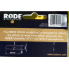 Bonnette anti-vent Røde WSVM - Mousse pour microphone Rode NTG - Rode WSVM