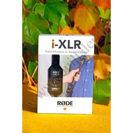 Adaptateur XLR Rode i-XLR - Microphone à main smartphone IOS iPhone - Rode i-XLR