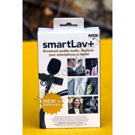 Microphone Lavalier Rode smartLav+ - Micro Smartphone 3.5mm TRRS - Rode smartLav+