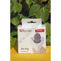 Mic Flag Rycote 107307 - Ads Support for handled microphone - Square 4 faces - White - Rycote 107307