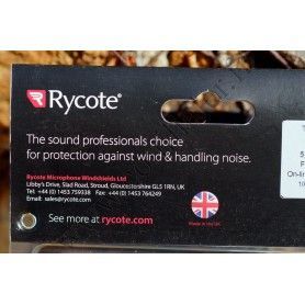 Mic Flag Rycote 107308 - Ads Support for handled microphone - triangular 3 faces - White - Rycote 107308