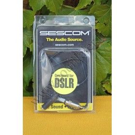 Câble Monitoring Sescom LN2MIC-ZMH4-MON pour Zoom H4 - Audio 3.5mm - Sescom LN2MIC-ZMH4-MON