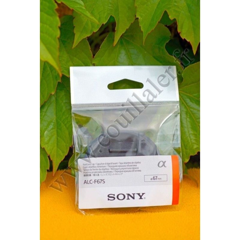 Cache objectif avant Sony ALC-F67S - Capuchon Objectif 67mm - Sony ALC-F67S Cache objectif avant Sony ALC-F67S - Capuchon Objectif 67mm - Sony ALC-F67S