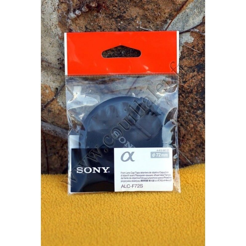 Cache objectif avant Sony ALC-F72S - Capuchon Objectif 72mm - Sony ALC-F72S Cache objectif avant Sony ALC-F72S - Capuchon Objectif 72mm - Sony ALC-F72S