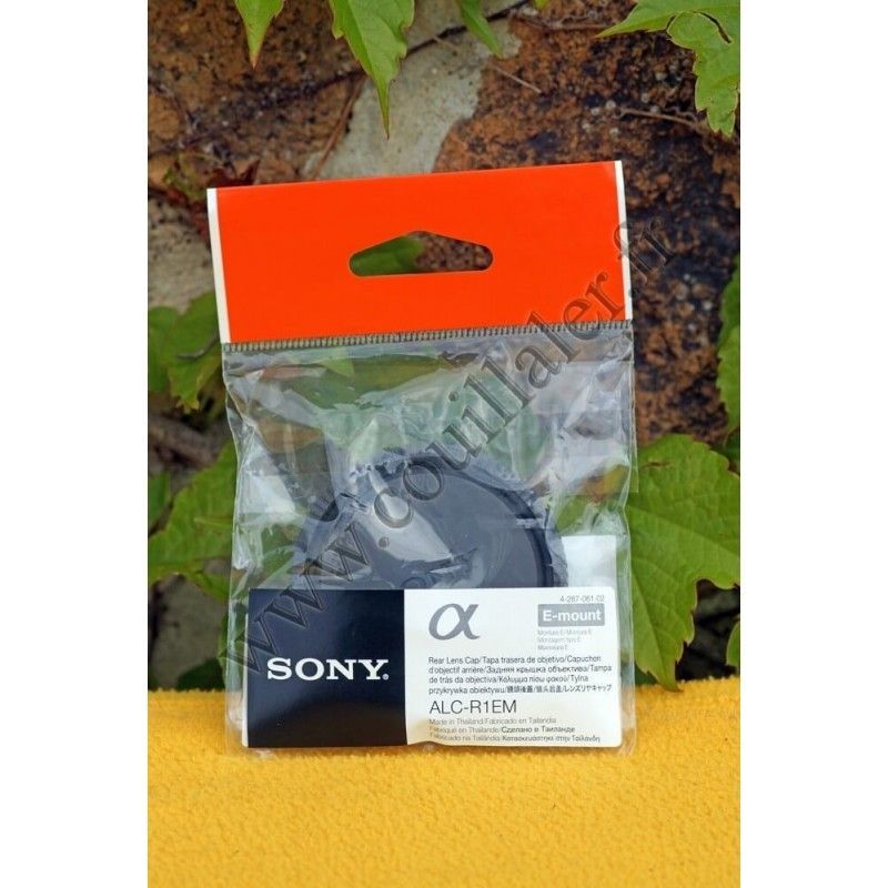 Cache arrière Sony ALC-R1EM - Bouchon Objectif Type-E - Capuchon E-Mount - Sony ALC-R1EM Cache arrière Sony ALC-R1EM - Bouchon Objectif Type-E - Capuchon E-Mount - Sony ALC-R1EM