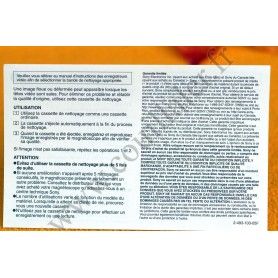 Cleaning VideoTape HDCAM Sony BCT-HD12CL - Video Head Cleaning tape - Sony BCT-HD12CL