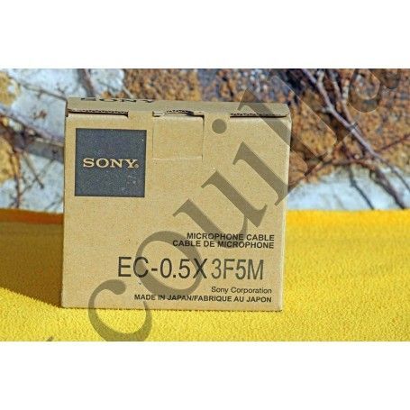 Câble XLR Sony EC-0.5X3F5M - Adaptateur 3 broches femelle - 5 broches mâle - Sony EC-0.5X3F5M