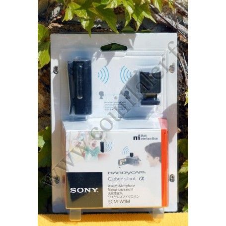 Wireless Bluetooth Microphone Sony ECM-W1M - MIS Multi-Interface Shoe - Sony ECM-W1M