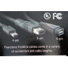 i.Link Firewire Cable Pearstone FW-4406 - 400Mb - 4-4 - 4-pin 4-pin - Pearstone FW-4406