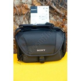 Carrying Sony LCS-U21 Camcorder Case - DSLR Camera with Lens, Storage, Pockets, Compartments - Sony LCS-U21