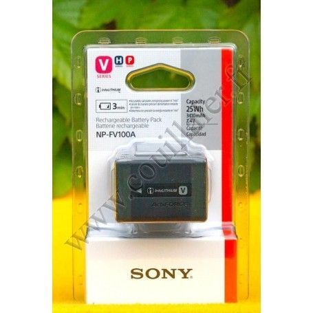 Batterie Sony NP-FV100A - InfoLithium Série V - 3410mAh 25Wh - Sony NP-FV100A