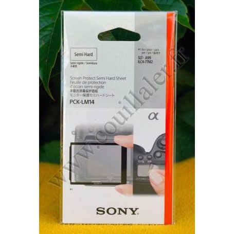 Protection écran LCD Sony PCK-LM14 - SLT-A99, ILCA-77M2, ILCA-99M2 - Sony PCK-LM14