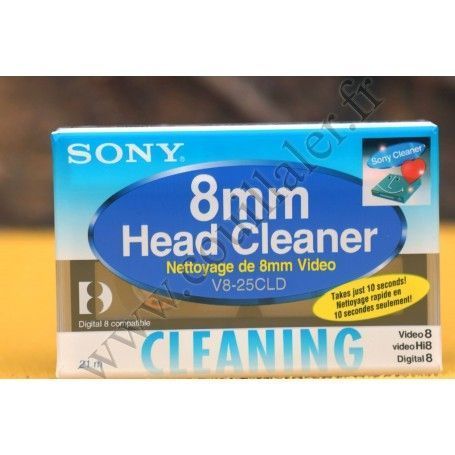 Sony V825CLD Cassette de nettoyage pour caméscope 8 mm : Sony