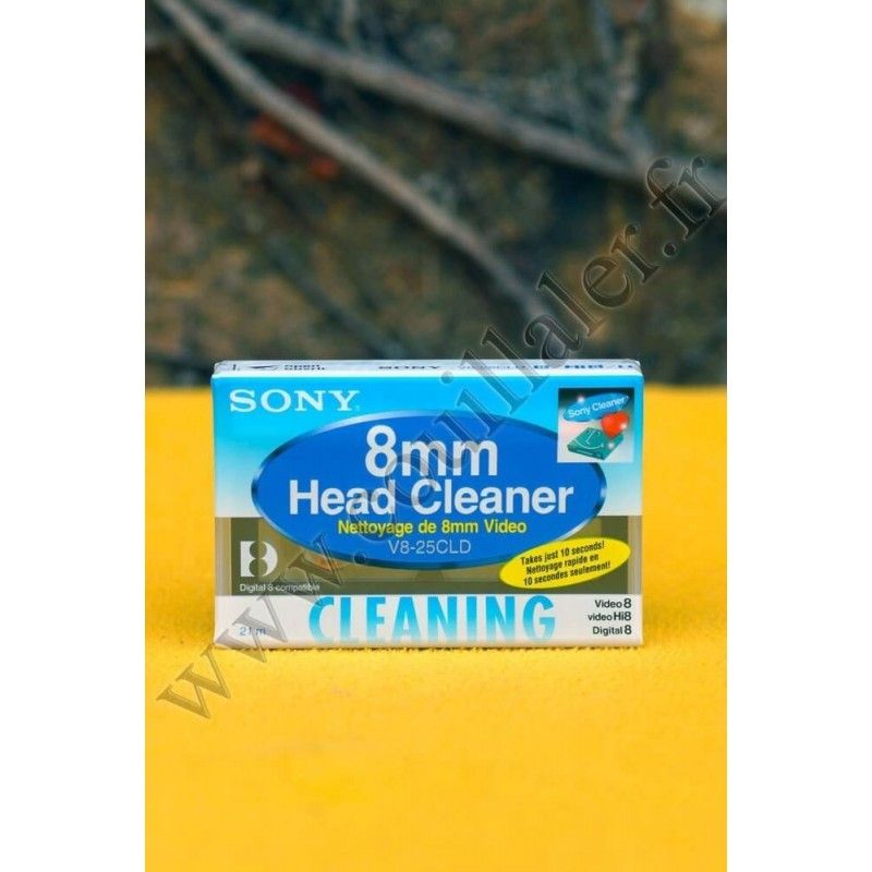 Cassette de nettoyage Hi8 Sony V8-25CLD - 8mm - Caméscope Digital8 Video8 - Sony V8-25CLD Cassette de nettoyage Hi8 Sony V8-25CLD - 8mm - Caméscope Digital8 Video8 - Sony V8-25CLD