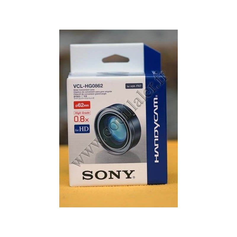 Wide angle converter Sony VCL-HG0862 - Camcorder Handycam 62mm - Sony VCL-HG0862