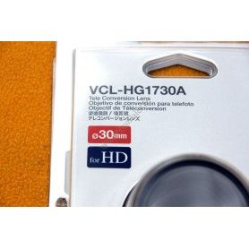 Converter Zoom Sony VCL-HG1730A - 30mm Cacmorder Handycam - Sony VCL-HG1730A